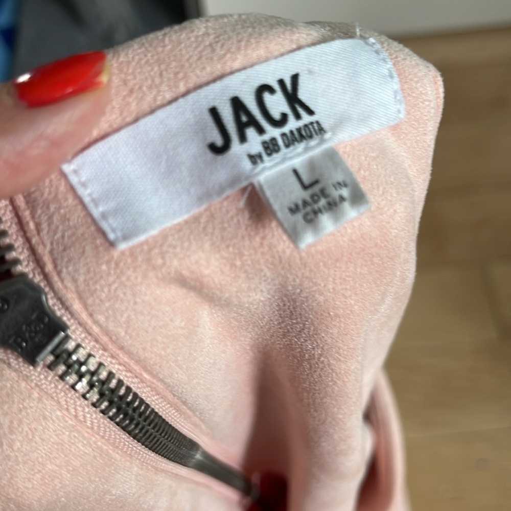 Jack by BB Dakota Faux Suede Dress large - Picture 6 of 8